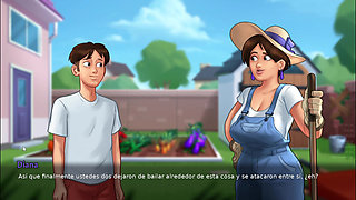 Hot kisses that end in lust with my stepmom