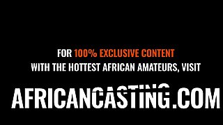 This BIG TITS EBONY MODEL went wild