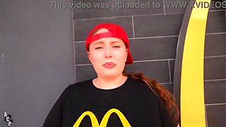 Mia Dior Rides Big Cock After McDonald's Firing