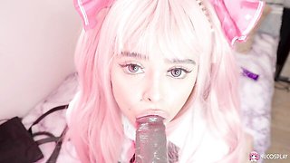 NuCosplay - hairy pussy action