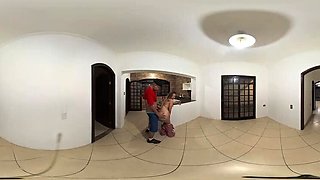 Gabi Sweet MILF sucks client’s dick and takes a big cumshot in empty house