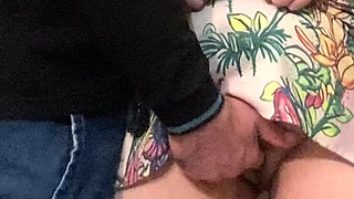 Strange Perv Fingered MILF in Subway