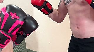Lee Vs Roman Belly Punching Boxing Fighting Match 4K