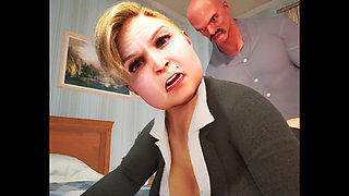 Chubby with Big Tits Love Pizza!