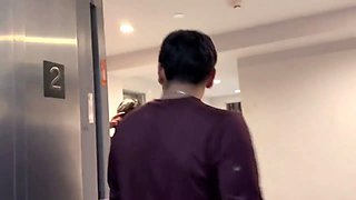 A Latina with a can't resist letting her brother-in-law's huge cock slide into her hot, dripping pussy