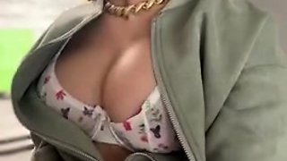 Leann amateur beautiful brunette with big boobs