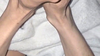 Close up to Melove Sexy Small Feet and Wrinle Sole