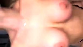 Beautiful blonde nanny and big boobed blonde MILF get pumped