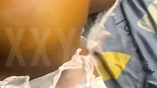 She Got Fucked From Behind by a Huge Dick