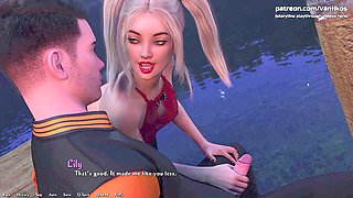 Mother son footjob, mom gets cream pie, sega piedi vecchio