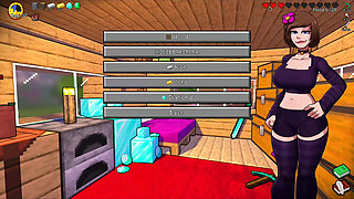 HornyCraft Minecraft Parody - Steve Gets Sloppy Handjob from Jenny for a Diamond