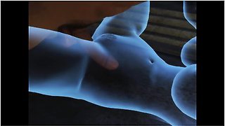 Sex With A Ghost Girl. Penis Funny Enters The Transparent Body Anime Porno