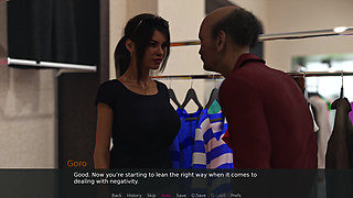 Being a Wife 14 Shopping with Her Husband, Filthy Wife Christine Plays Dirty Games with the Old Helper