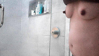 The Shower Scene with Asian Step Daughter Erin Luvin and Her Beautiful Long Nipples by Andrewtatt