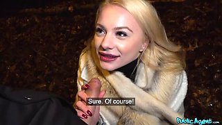 Elizabeth Romanova's Tight Shaved Pussy Filled with Cum in POV