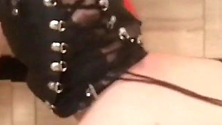 Lady Angela Male Submissive Worsips Red Pleaser High Heels