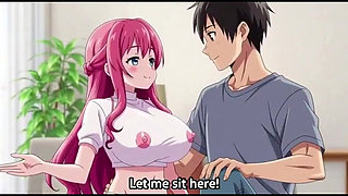 Stepbrother accedently pressed stepsister massive boobs