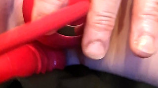 Squirt with rose close up.