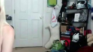 Blonde Masturbation On Fuck Machine With Hitachi: Amateur, Eporner  Toy Porn