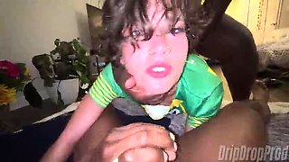 Wild BBC Threesome with Ahanu Reed