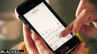 Mystery Joss Lescaf and Misha Cross - big cock action - Blacked.Com