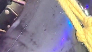 Suspended in Rope for a Good Fisting